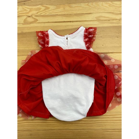 Disney Baby Minnie Mouse Red/White Dress, Size 0-3m, NWOT - Picture 7 of 9